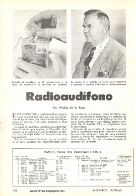 Radioaudífono - Agosto 1961
