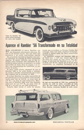Rambler 56 Transformado en su Totalidad - Marzo 1956