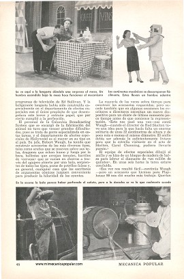 Los trucos en la televisión - Marzo 1958