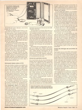Arreglando la unidad computarizada GM - parte 1 -Enero 1983