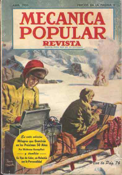 Mecánica Popular -  Abril 1950 