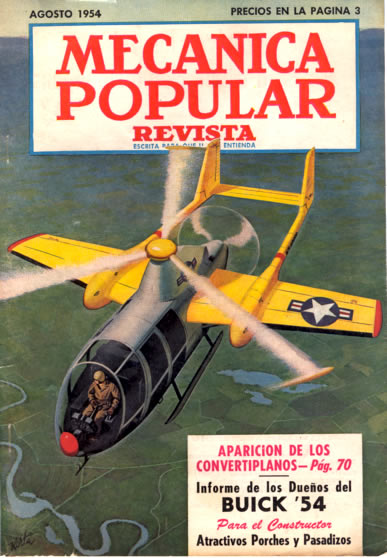 Mecánica Popular -  Agosto 1954 