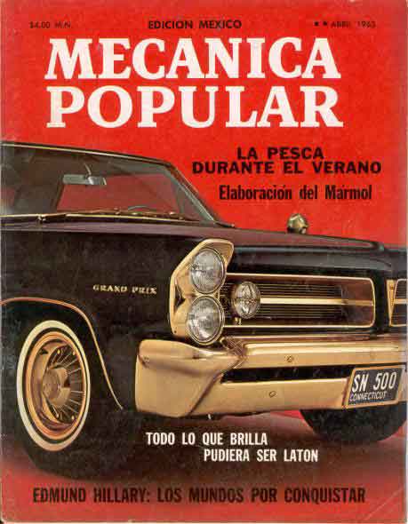 Mecánica Popular -  Abril 1963 