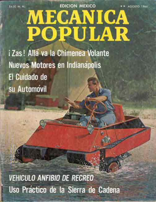 Mecánica Popular -  Agosto 1966 