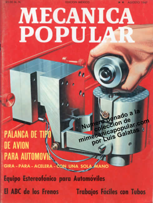 Mecánica Popular -  Agosto 1967 