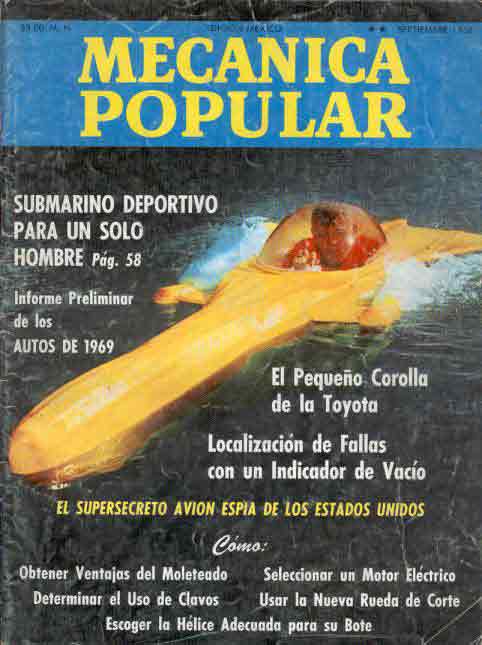 Mecánica Popular -  Septiembre 1968 