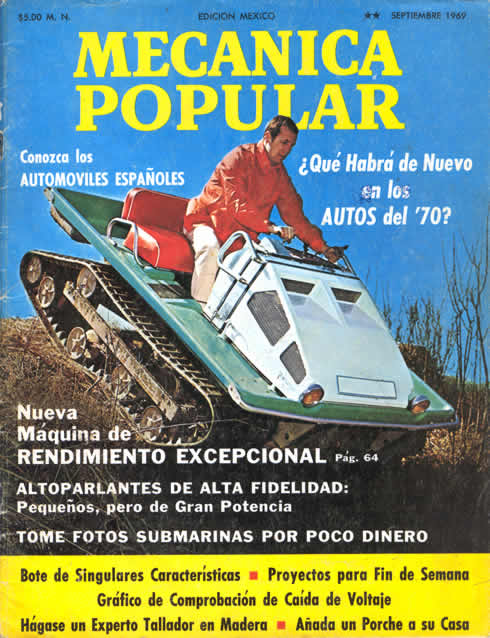 Mecánica Popular -  Septiembre 1969 