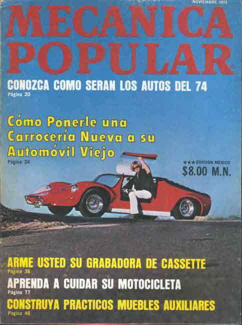Mecánica Popular -  Noviembre 1973 