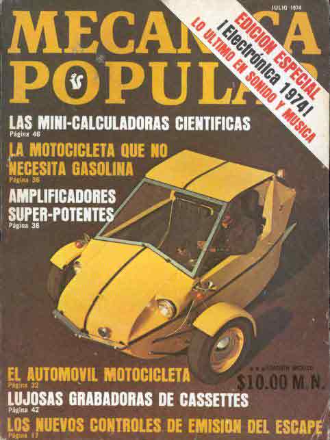 Mecánica Popular -  Julio 1974 