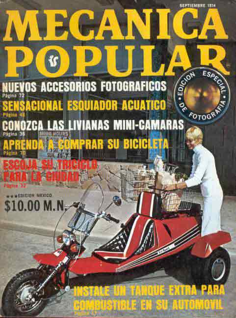 Mecánica Popular -  Septiembre 1974 
