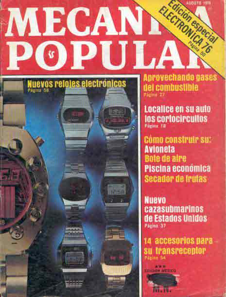 Mecánica Popular -  Agosto 1976 
