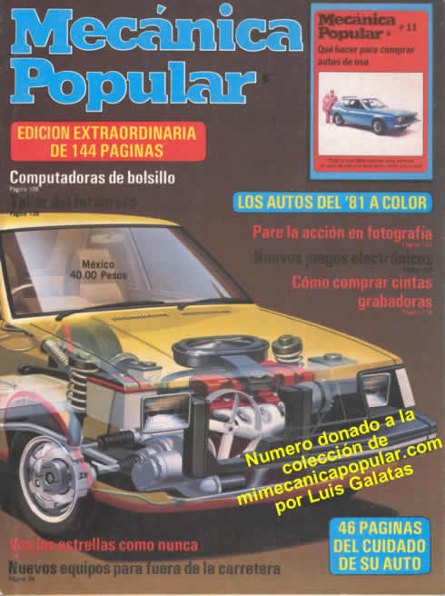Mecánica Popular -  Diciembre 1980 