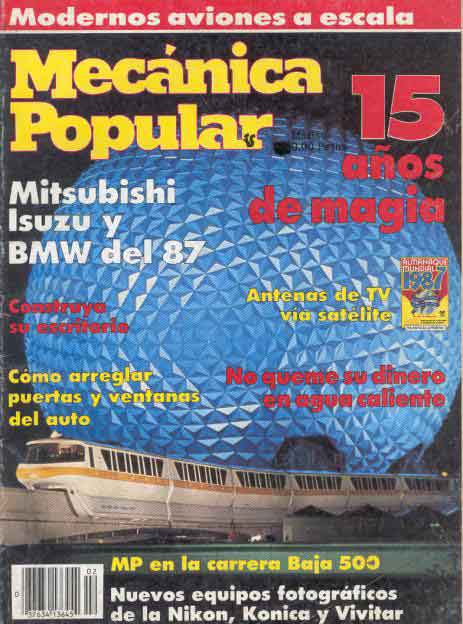 Mecánica Popular -  Febrero 1987 