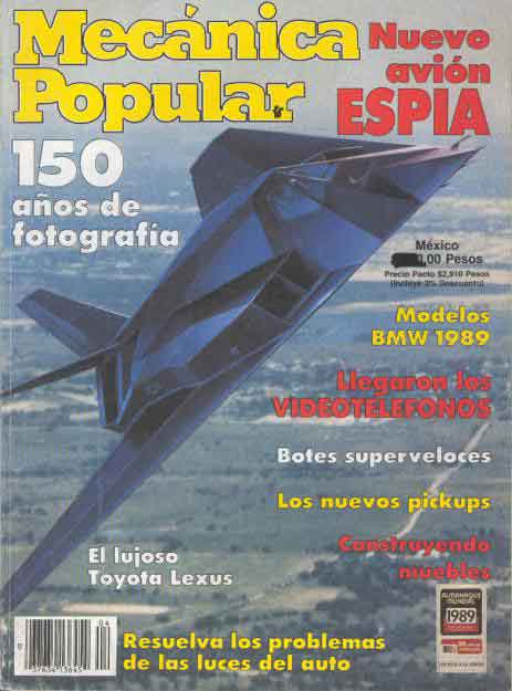 Mecánica Popular -  Abril 1989 
