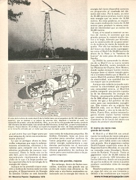 La energía del viento - Septiembre 1978