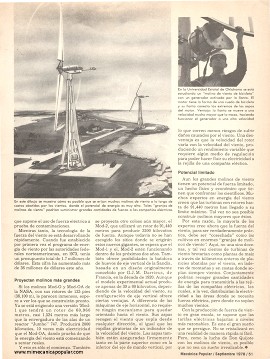 La energía del viento - Septiembre 1978