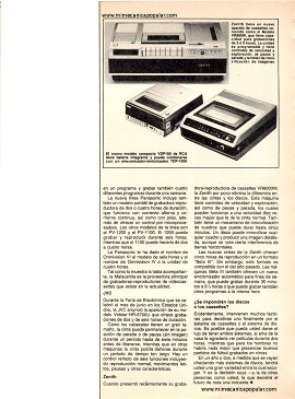 Guía completa de videodiscos y cassettes - Diciembre 1979