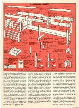 Práctico banco de sierra radial - Diciembre 1978