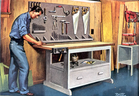 Banco de trabajo para carpintero portable - Un complemento que debes tener  