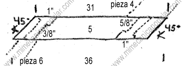 Triciclo V8 - Pieza 5