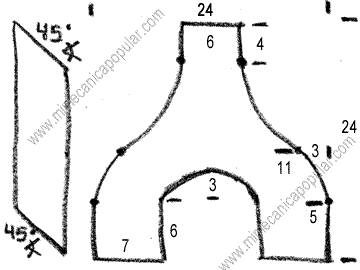 Triciclo V8 - Pieza 6